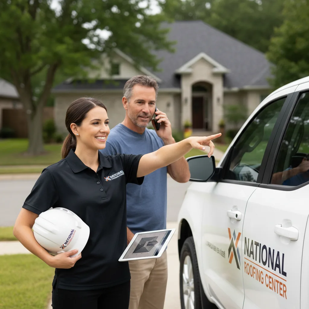 National Roofing Center customer support in Brashear
